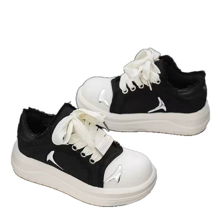 Damen Hochwertige Sneaker mit innovativer Schnürdetails und bequemer Dämpfung Drune