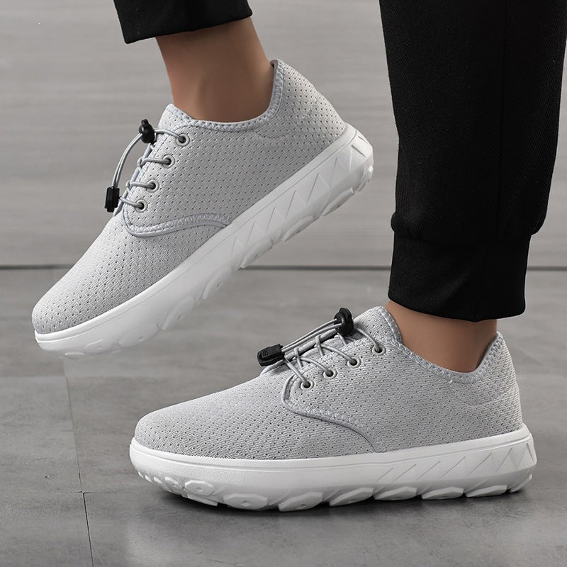 Damen Leichter Freizeit-Sneaker mit Schnellzug-Kordel, perforiertem Mesh & stoßdämpfender Laufsohle Drune