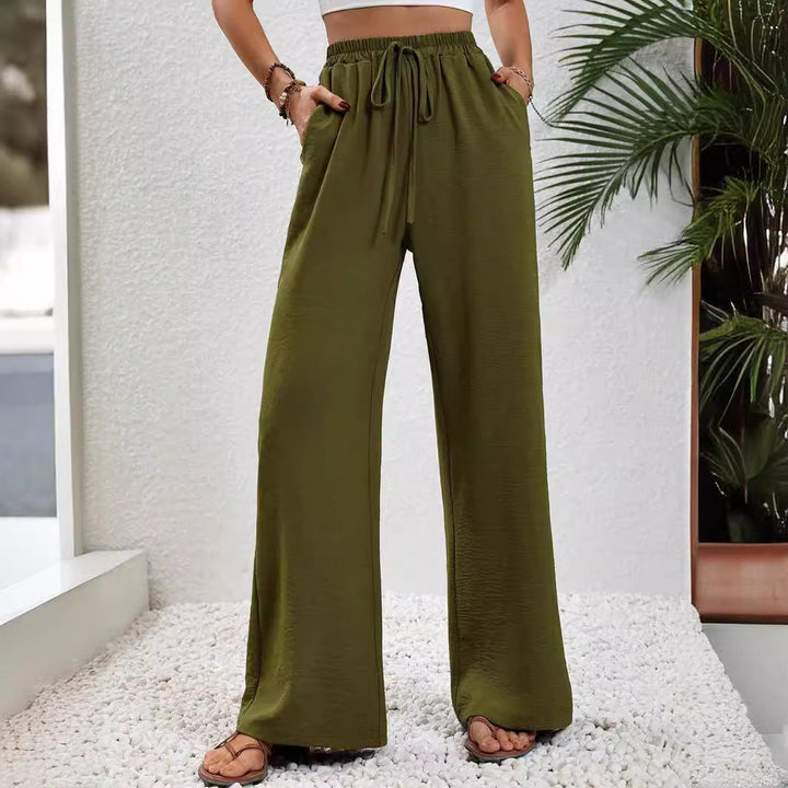 Damen weite Palazzo-Hosen Drune