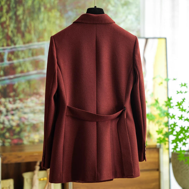 Damen Designer Doppeltbreasted Blazer Drune