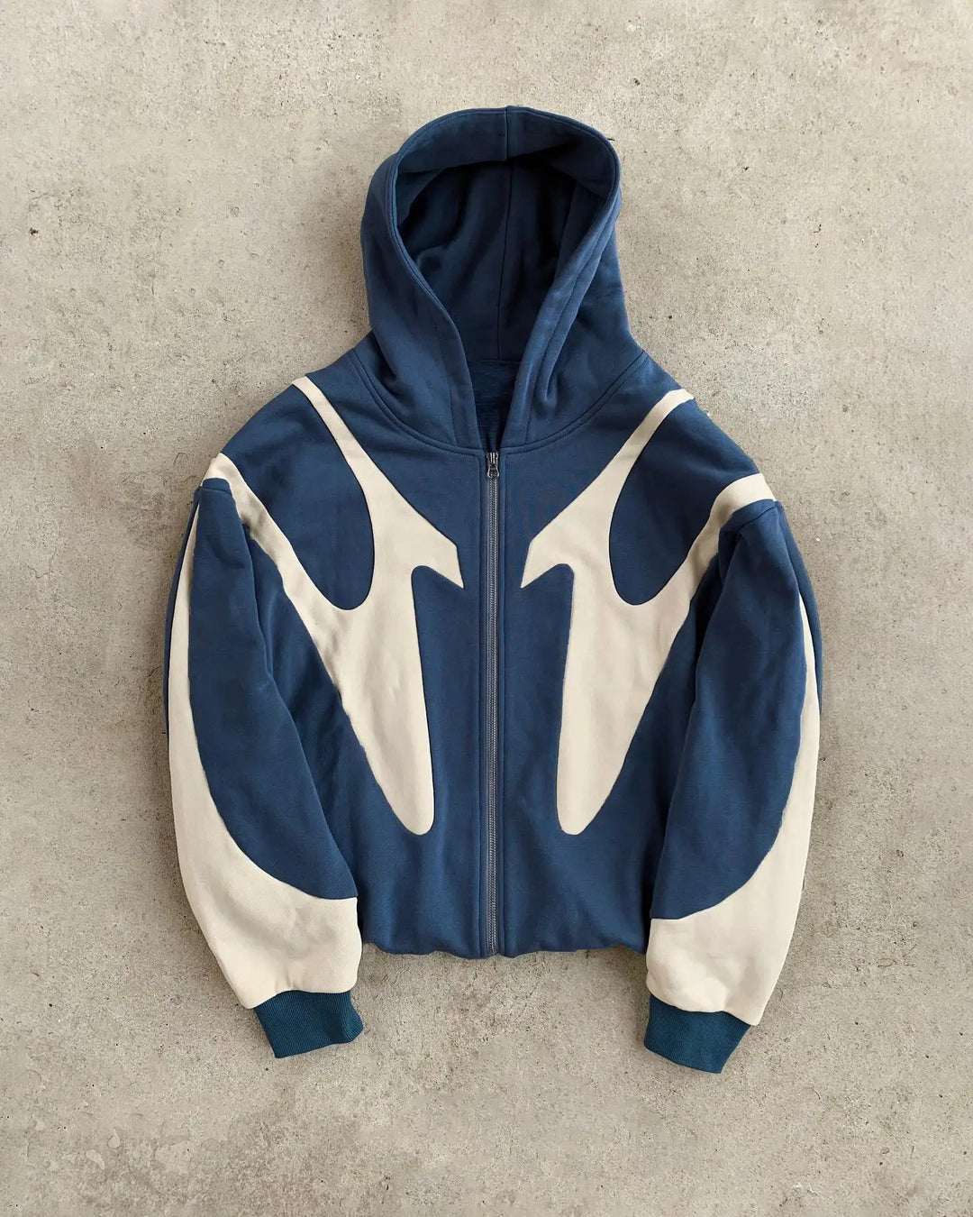 Damen lässiger Kapuzenpullover mit kontrastierenden Farbdetails und modernem Schnitt Drune