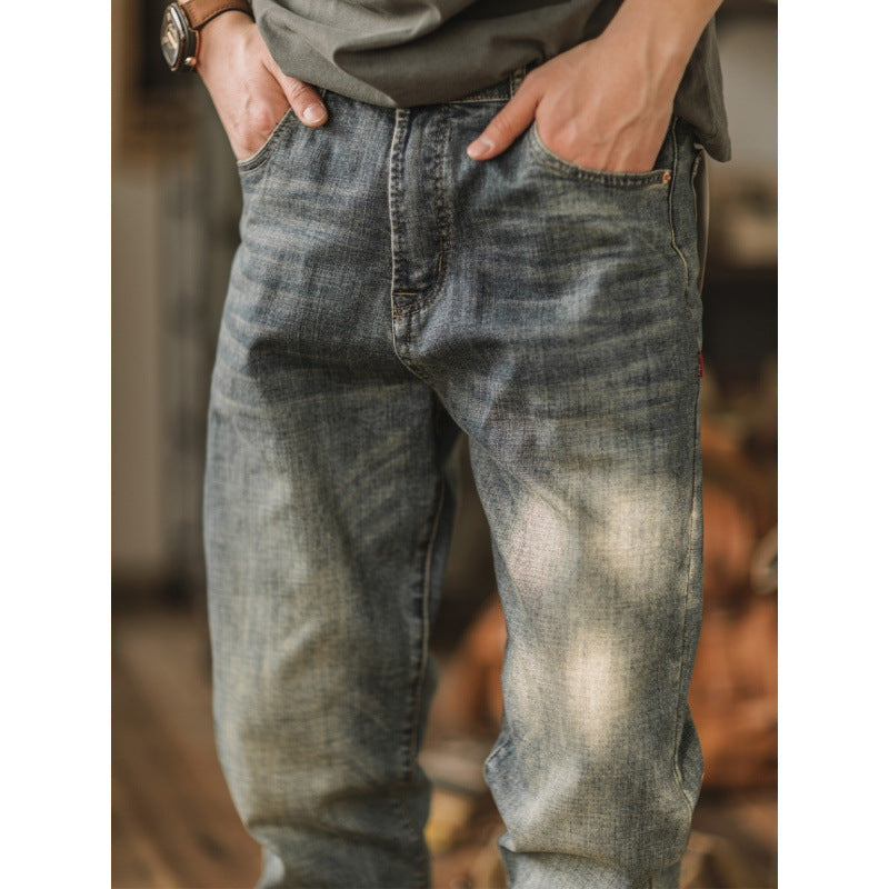 Herren Lockere Jeans mit lässigem Schnitt Drune