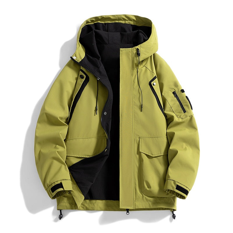 Herren Funktionsjacke mit wasserdichten Eigenschaften Drune
