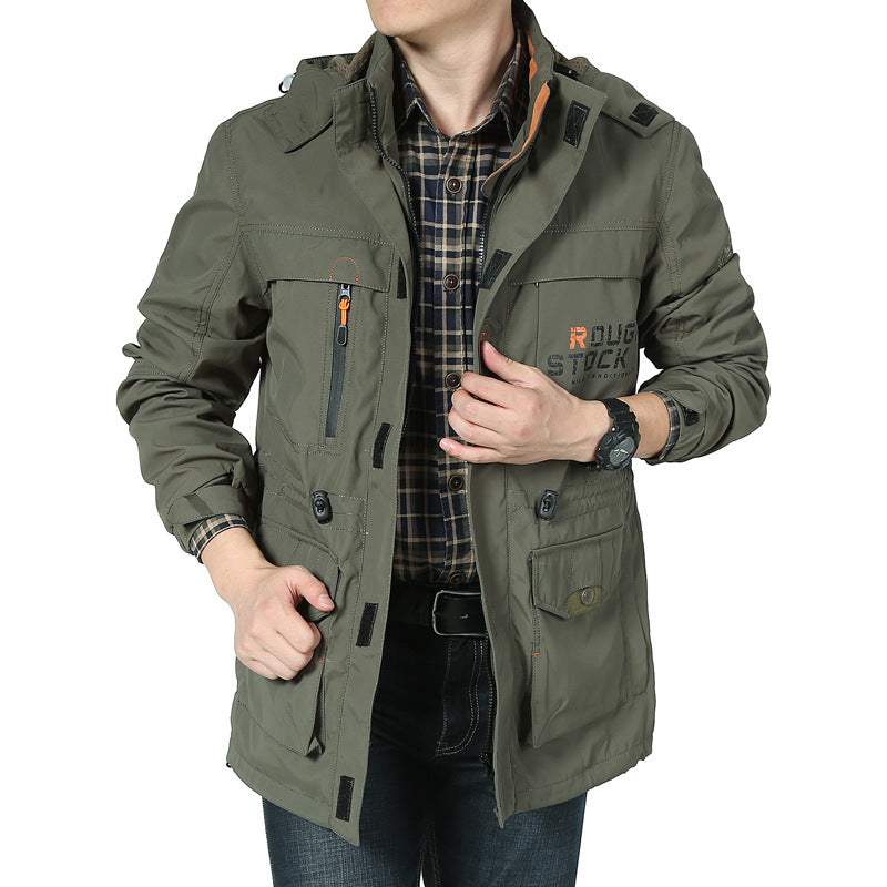 Herren Multifunktionale Winterjacke Drune