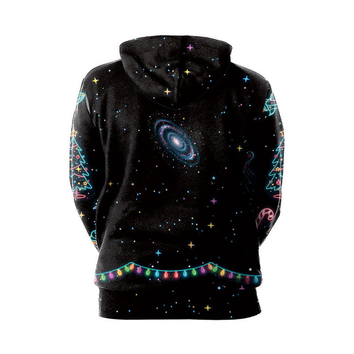 Damen Lustiger Weihnachts-Kapuzenpullover Drune
