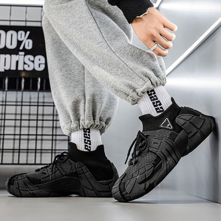 Damen Atmungsaktive und rutschfeste Freizeit Sneakers Drune