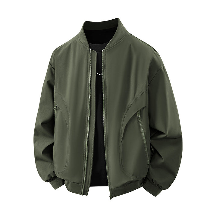Herren Lässige Overshirt-Jacke Drune