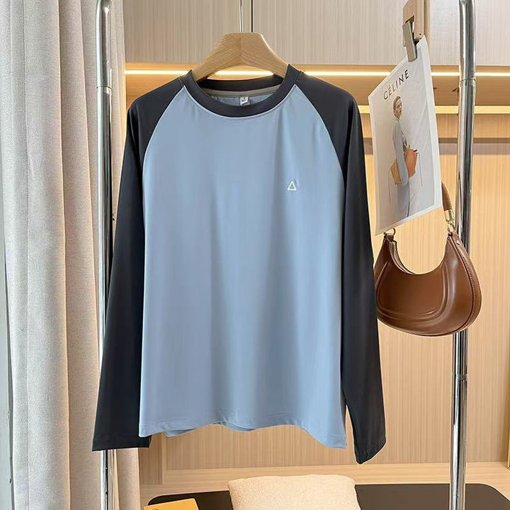 Damen Sportliches Langarm-T-Shirt mit atmungsaktiven Einsätzen Drune