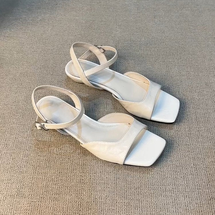 Damen modische Sling-Sandalen mit elegantem Riemen und komfortabler Sohle Drune