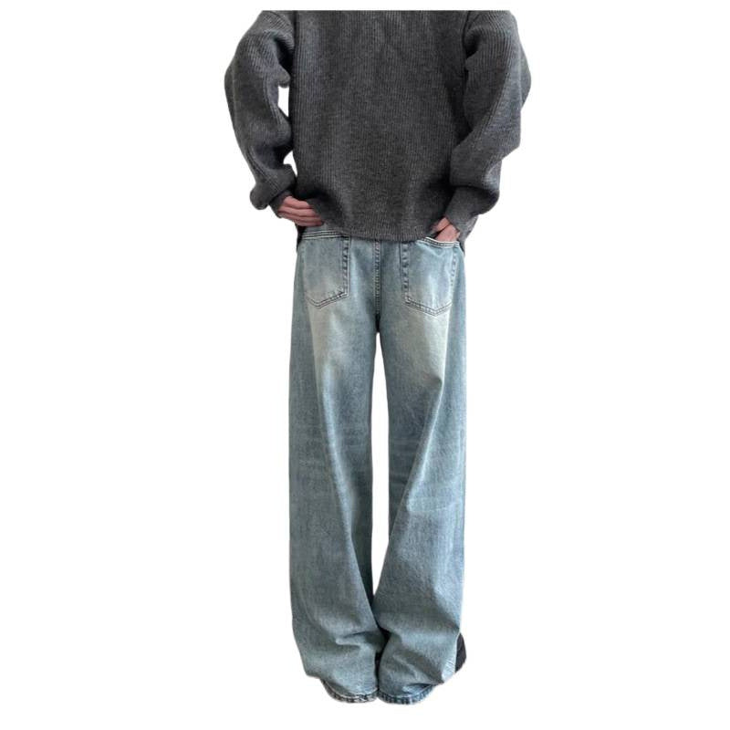 Damen Weite Denim-Jeans Drune