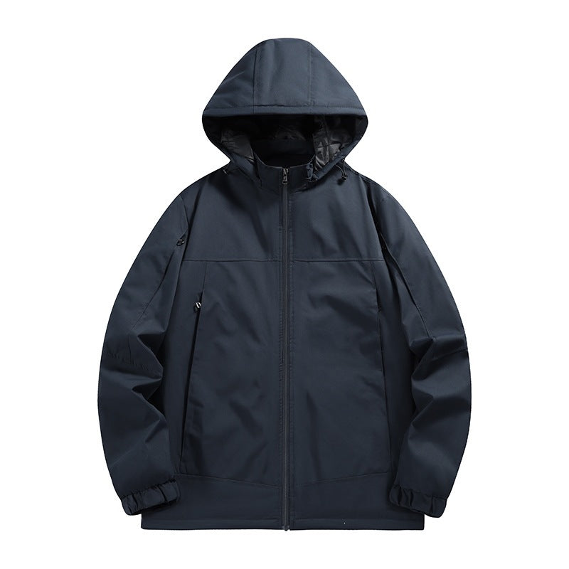 Herren Wetterfeste und isolierte Outdoor-Jacke Drune