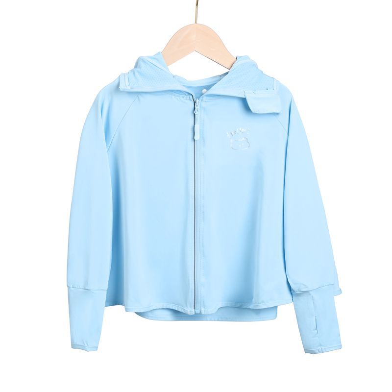 Damen sportliche Kapuzenjacke mit leichtem UV-Schutz Drune