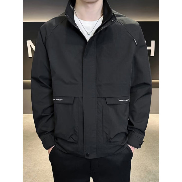 Herren Minimalistische Übergangsjacke Drune
