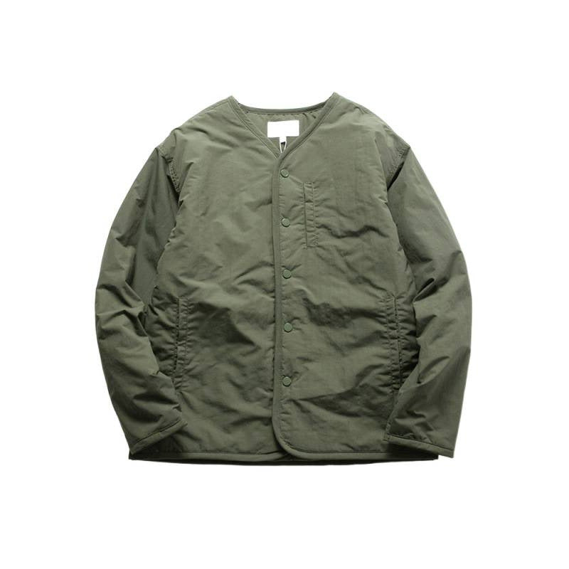 Herren Fleece-Innenjacke mit Druckknöpfen Drune