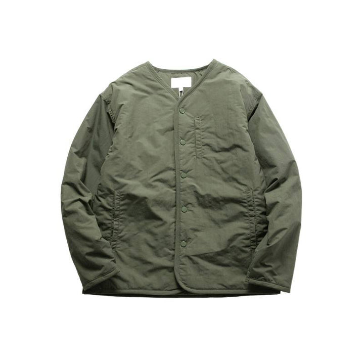 Herren Fleece-Innenjacke mit Druckknöpfen Drune