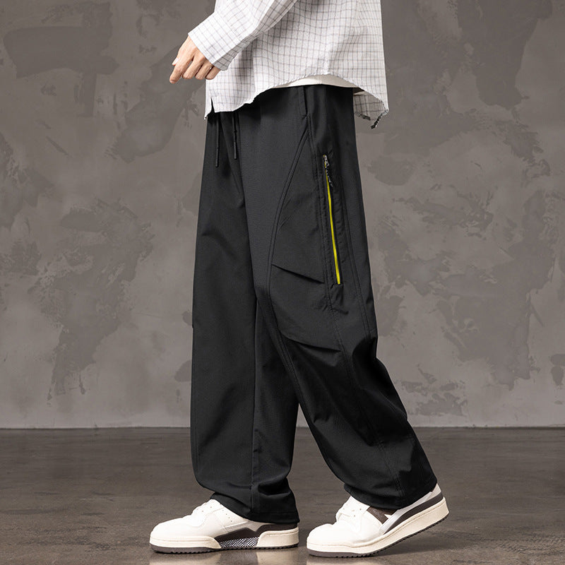 Herren Weite Cargo-Hose Drune