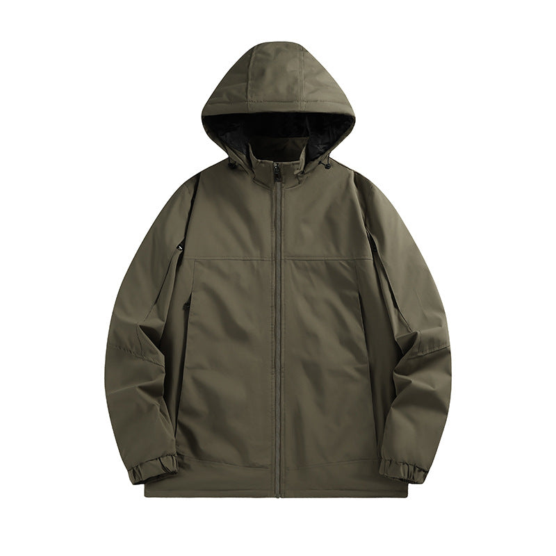 Herren wasserfeste Outdoor-Jacke Drune