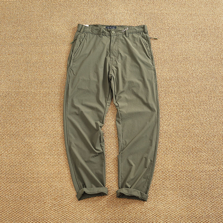 Herren Chino-Hose mit elastischem Bund und praktischen Eingrifftaschen Drune