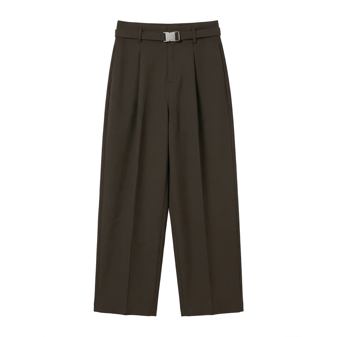 Damen Weite Bundfaltenhose Drune