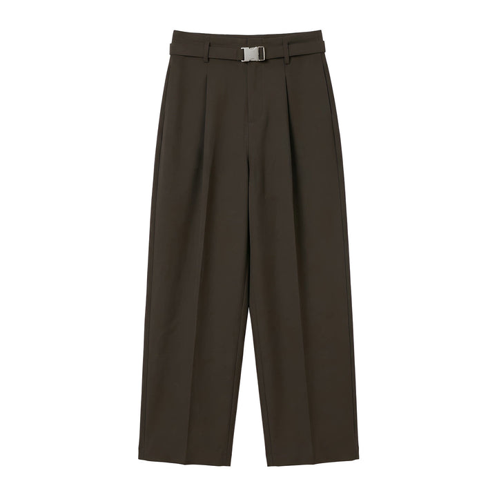 Damen Weite Bundfaltenhose Drune