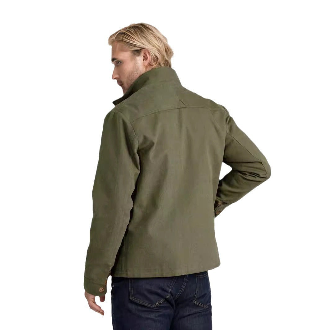 Herren stylische Funktionsjacke im modernen Design mit großzügigen Taschen Drune