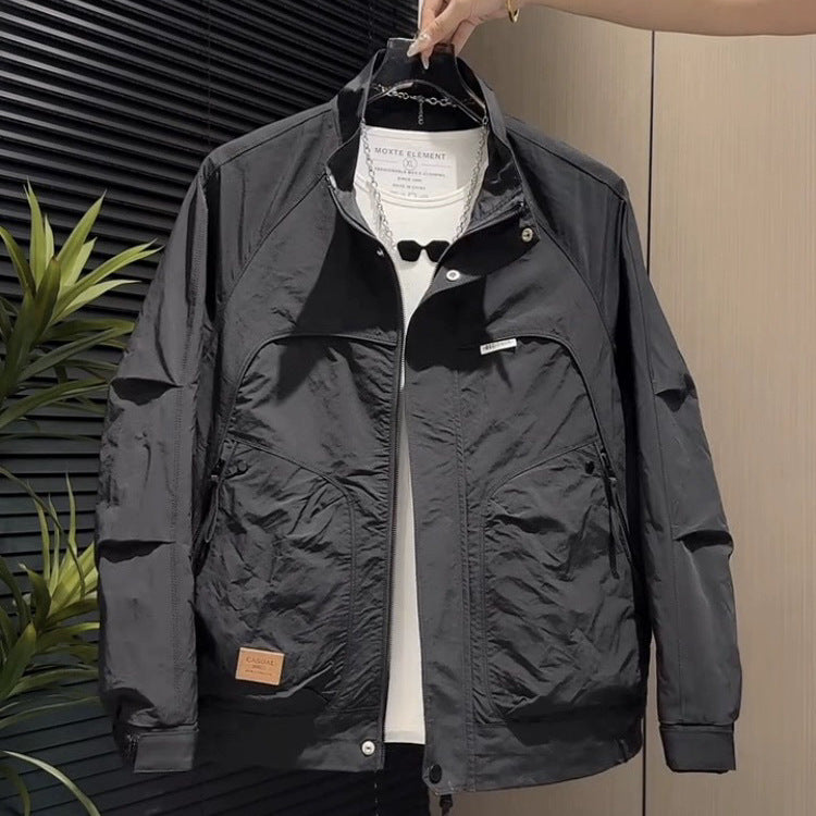 Herren Leichte Übergangsjacke mit funktionalen Taschen Drune