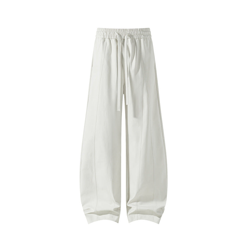 Damen Elegante und weite Stoffhose Drune