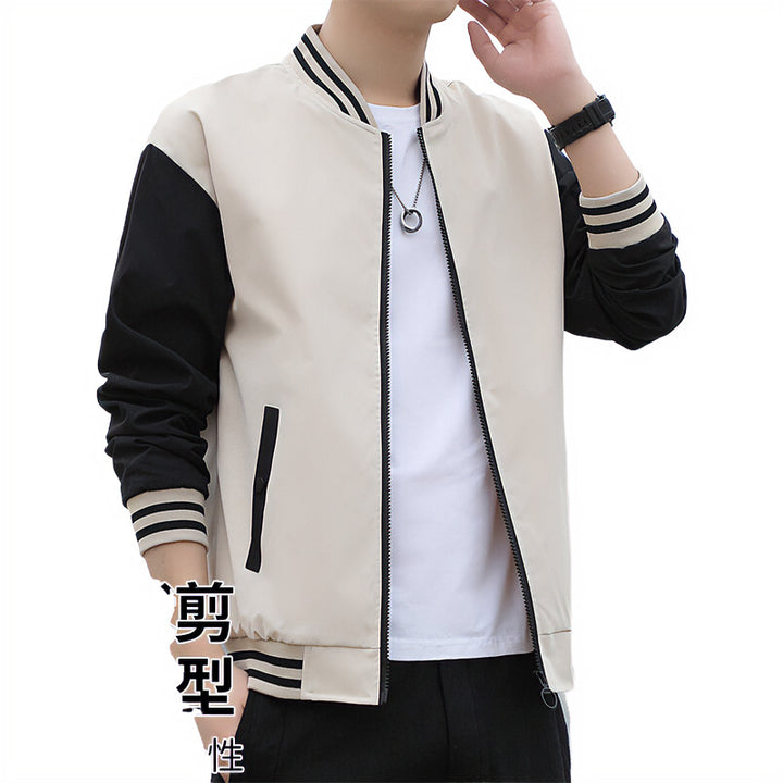 Herren Sportliche Übergangsjacke mit hohem Stehkragen Drune 1788241839