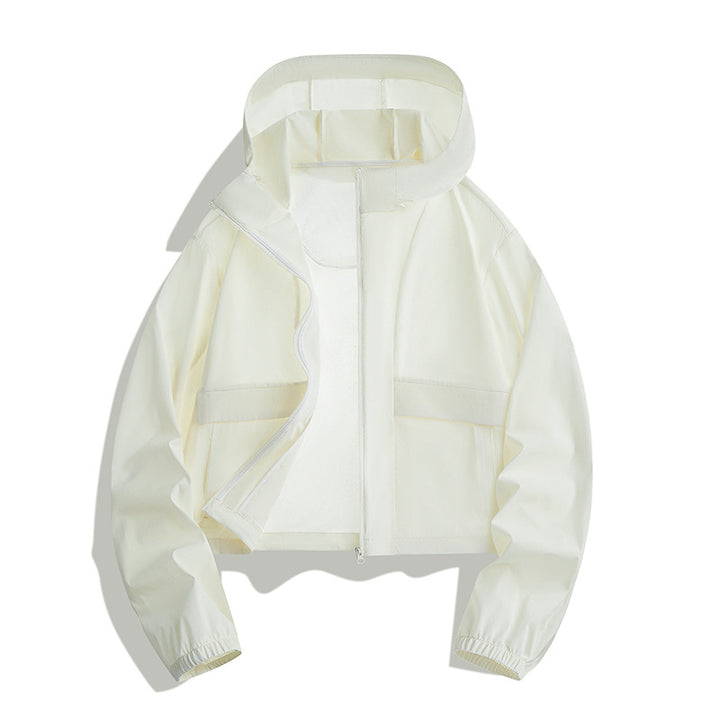 Damen modische kurze Jacke Drune