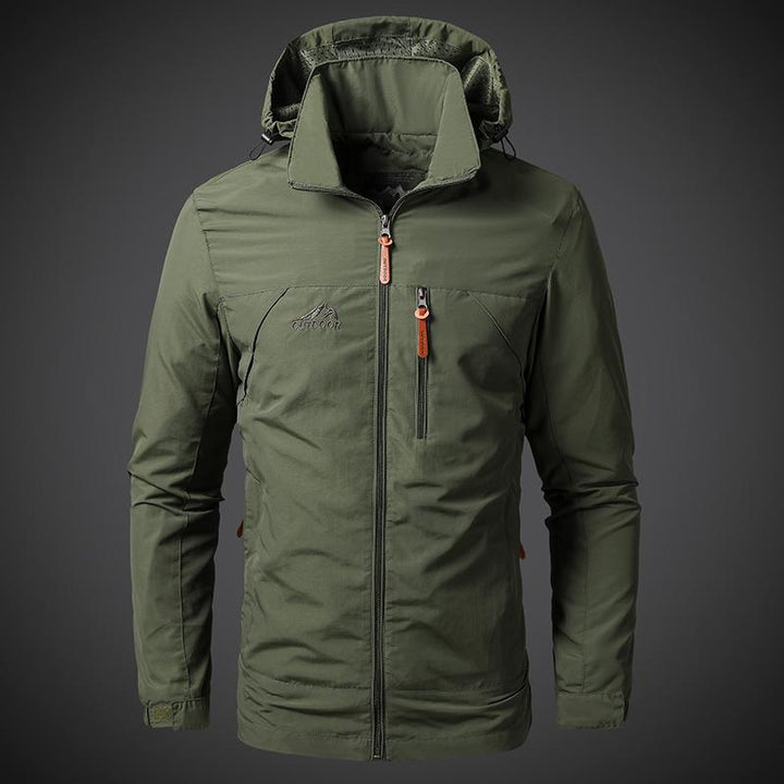 Herren leichte temperaturregulierende Jacke Drune