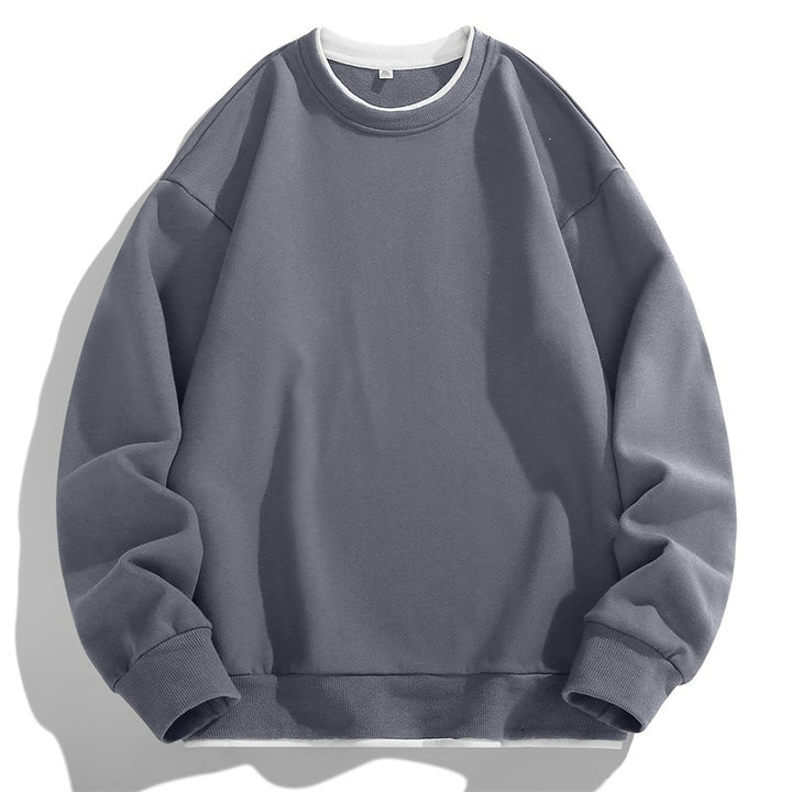 Herren Bequemer Oversized Sweatshirt Drune