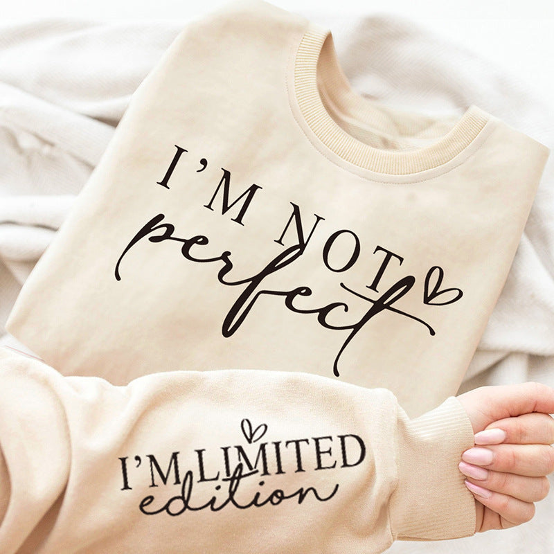 Damen Oversized Sweater mit Aufdruck und begrenzter Edition Drune