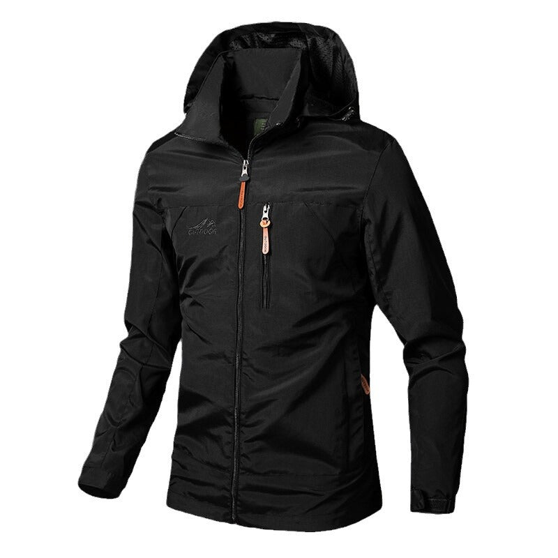 Herren leichte temperaturregulierende Jacke Drune