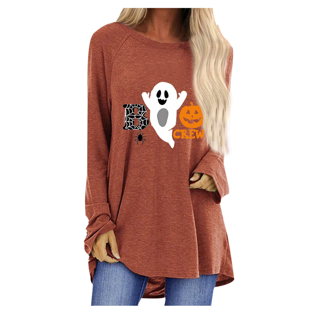 Damen lässiges Halloween T-Shirt Drune