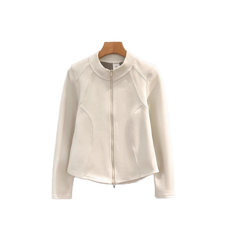 Damen Übergangsjacke mit hochschließendem Kragen und praktischen Innentaschen Drune