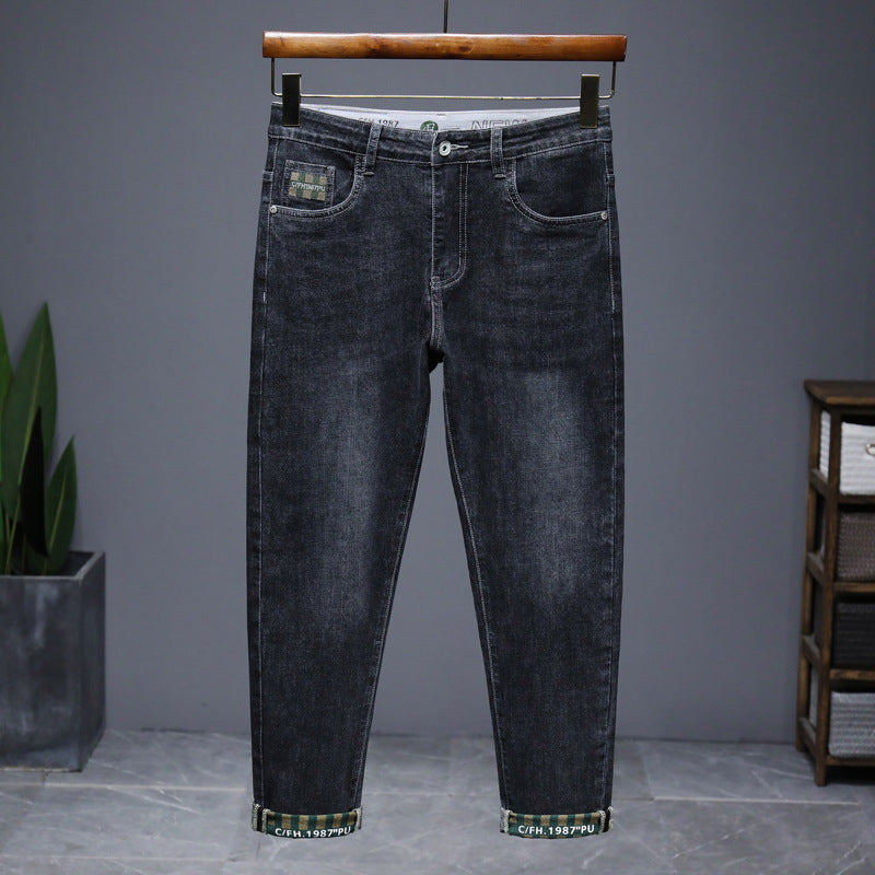Damen Modische Hochtaillierte Jeans Drune