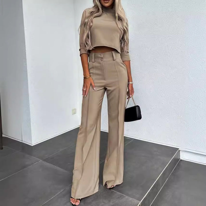 Drune | Eleganz Tailliertes Herbst-Hosenset für Stilvolle Looks