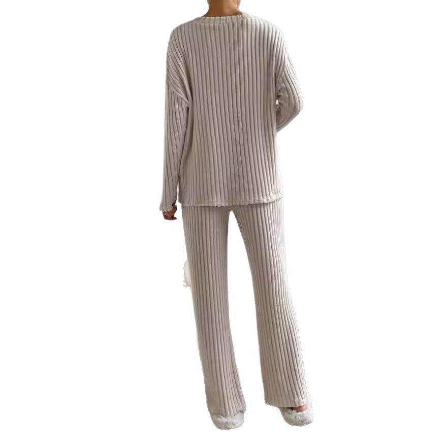 Damen Eleganter und bequemer Strickanzug Drune