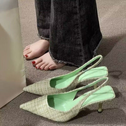 Damen Slingback-Pumps mit elegantem spitz zulaufendem Design und komfortablem Absatz Drune