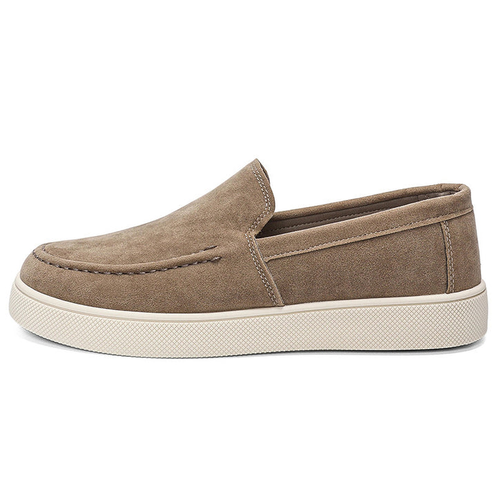Herren Bequeme Wildleder Slipper Drune