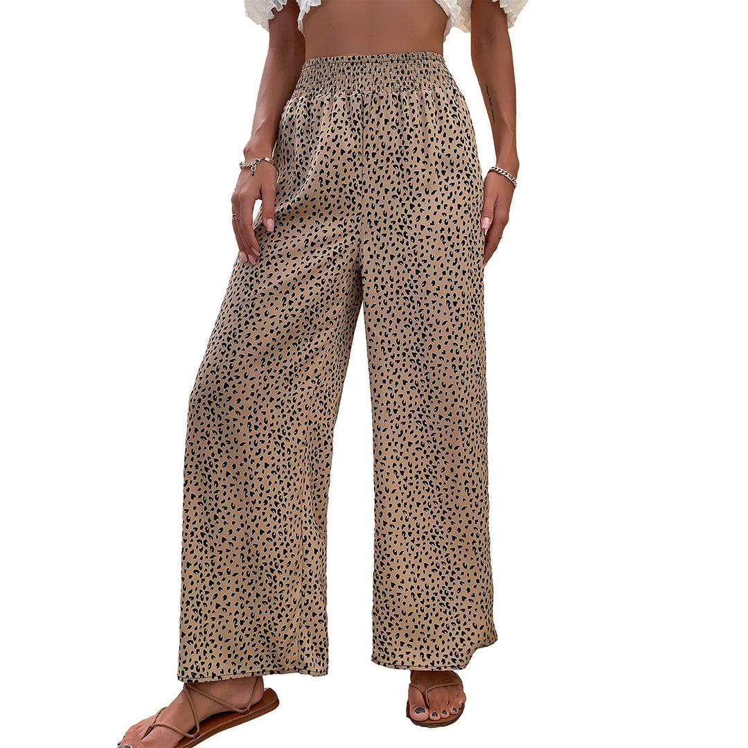 Damen Leichte Palazzo-Hose Drune