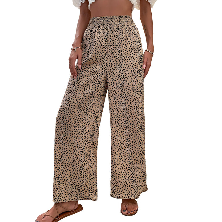 Damen Leichte Palazzo-Hose Drune