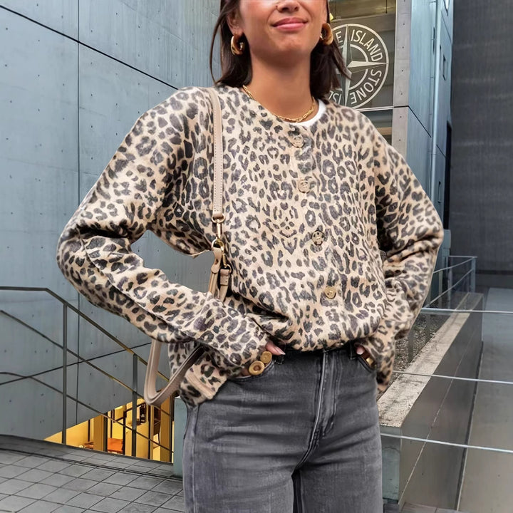 Damen Gemusterter Pullover Drune