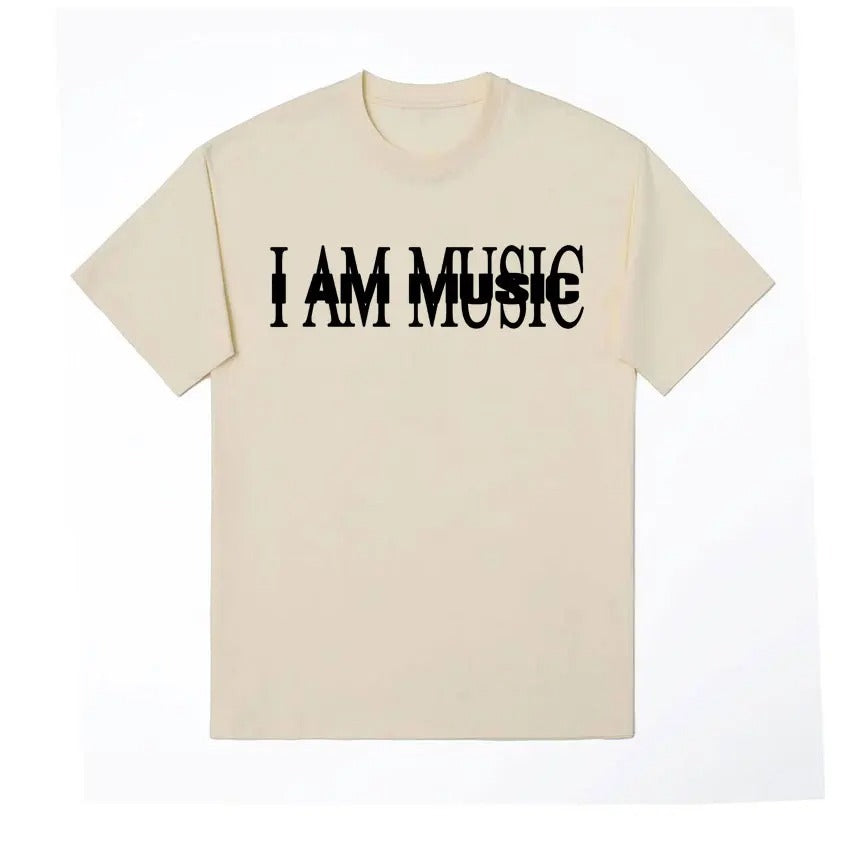 Damen T-Shirt mit modernem Typografie-Druck Drune