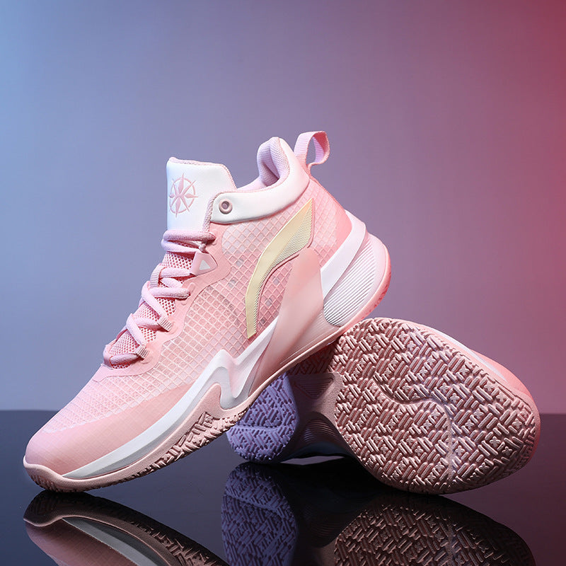 Damen Basketballschuhe mit atmungsaktivem Obermaterial und dämpfender Sohle Drune