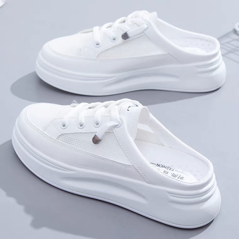 Damen Slip-On Sneakers mit atmungsaktiver Netzstruktur und dämpfender Laufsohle Drune