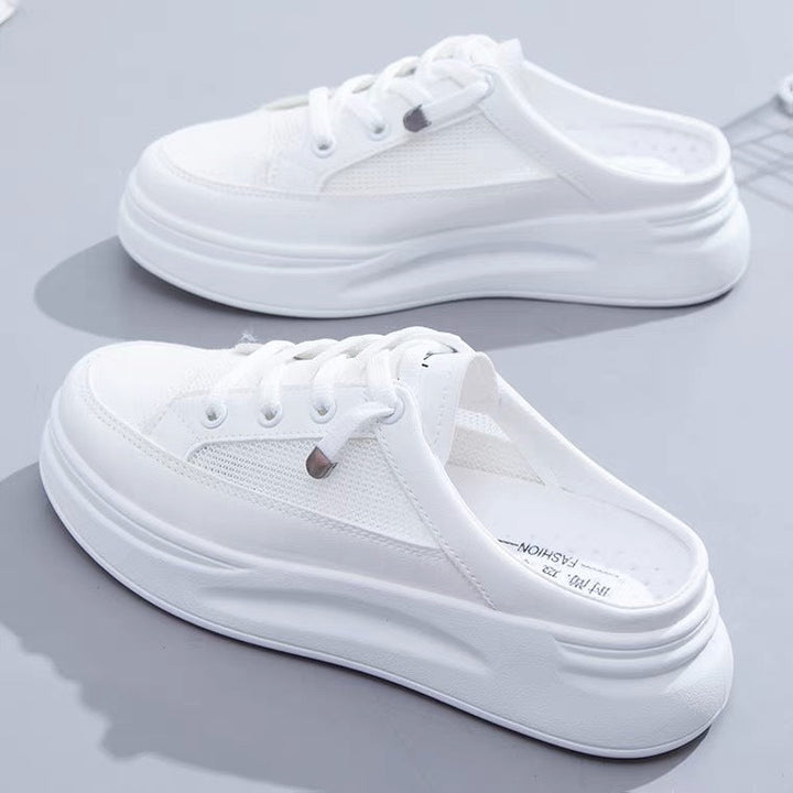 Damen Slip-On Sneakers mit atmungsaktiver Netzstruktur und dämpfender Laufsohle Drune
