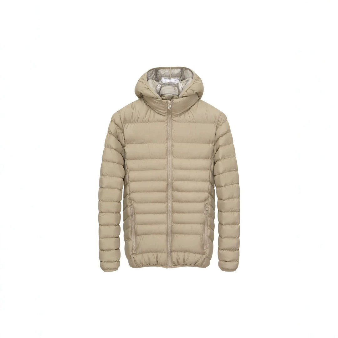 Herren Wärmeisolierte Steppjacke mit Kapuze Drune