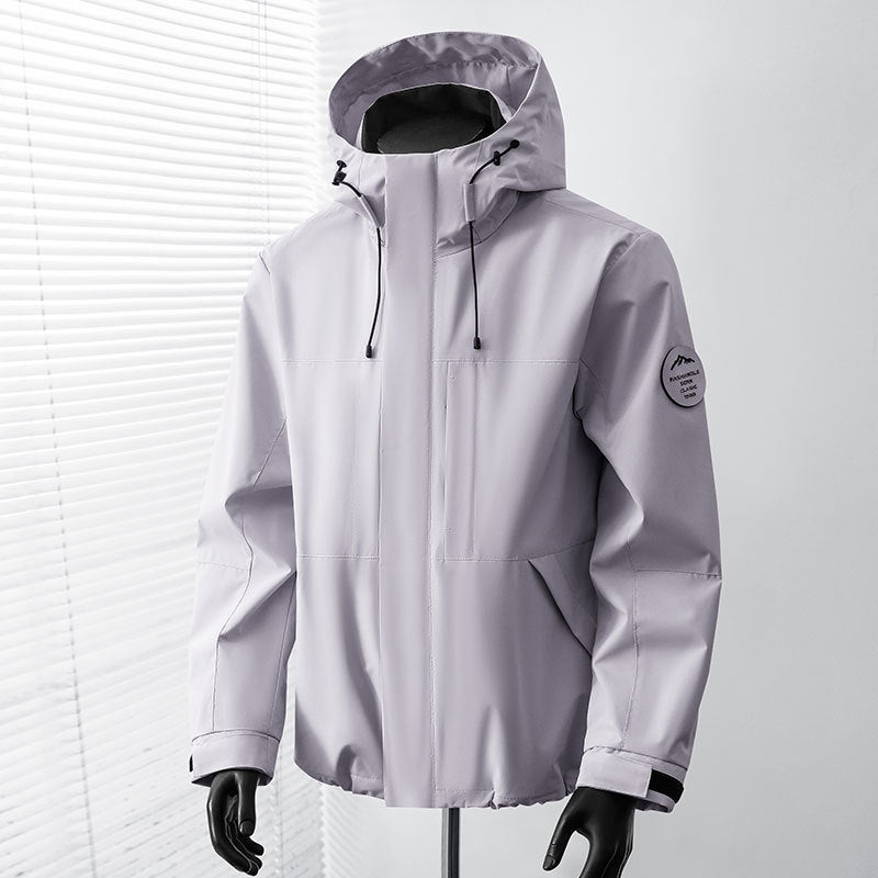 Herren Funktionsjacke mit Kapuze