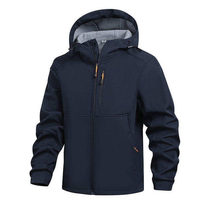 Herren Praktische und Stylische Übergangsjacke mit Kapuze Drune